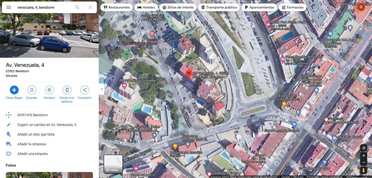 Apartamento Narcea Benidorm Esterno foto